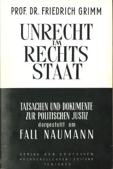 Titel Grimm, Unrecht im Rechtsstaat